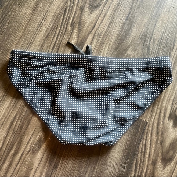Todd Sanfield Men's Black and White Swim Briefs size L - Picture 2 of 5